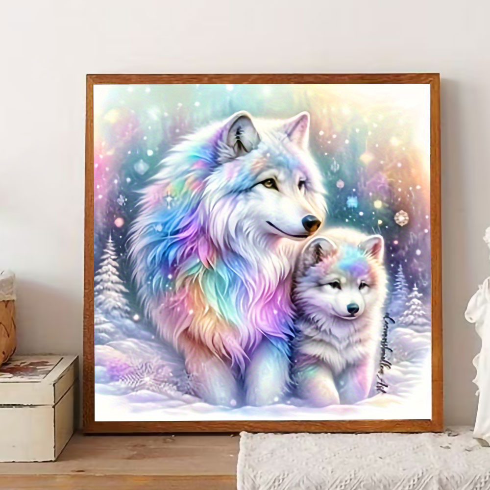 Animal Diamond Painting Comple - огляд і ціна Photo Mosaic Print
