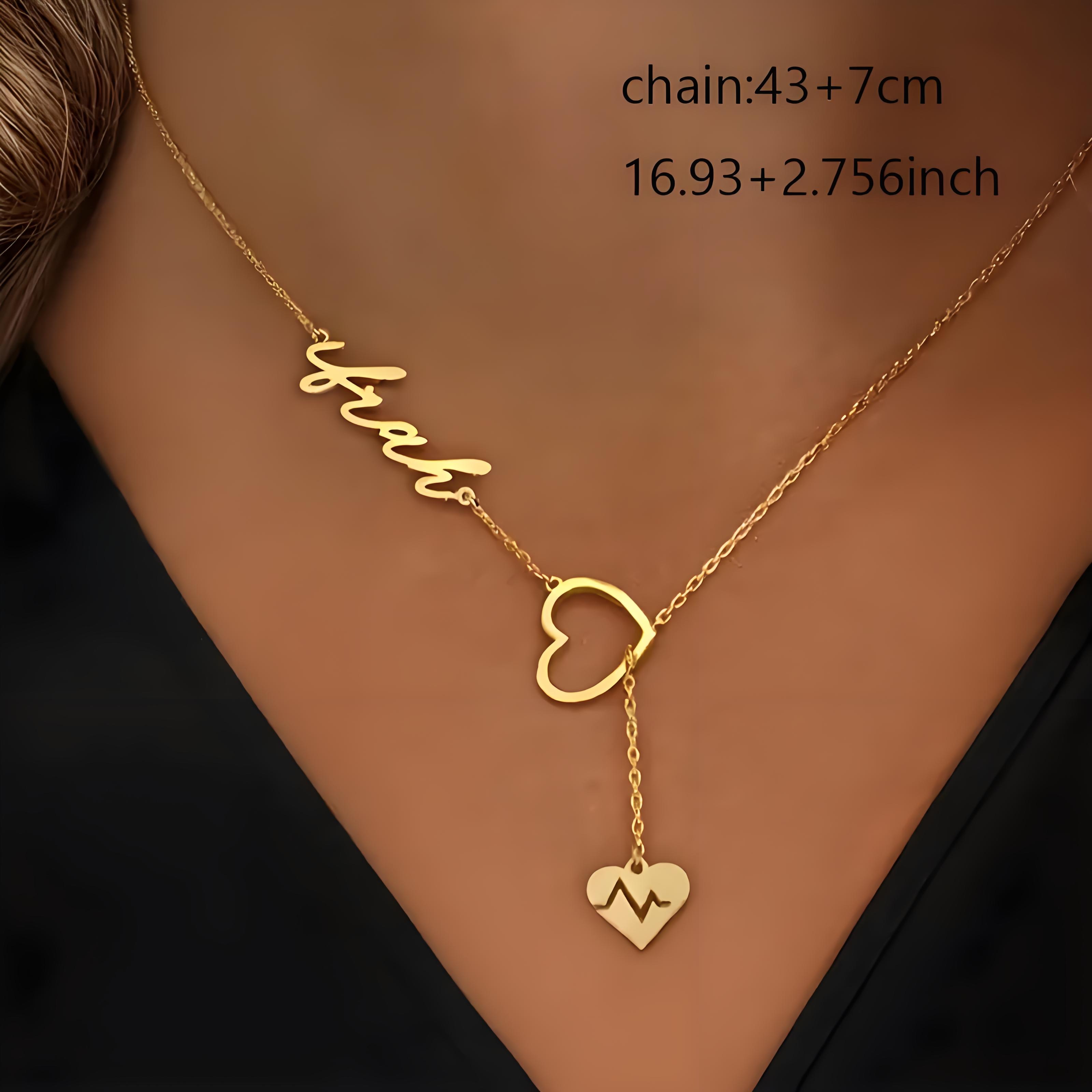 Personalized Couple Heartbeat  - огляд і ціна Birth Flower Necklace